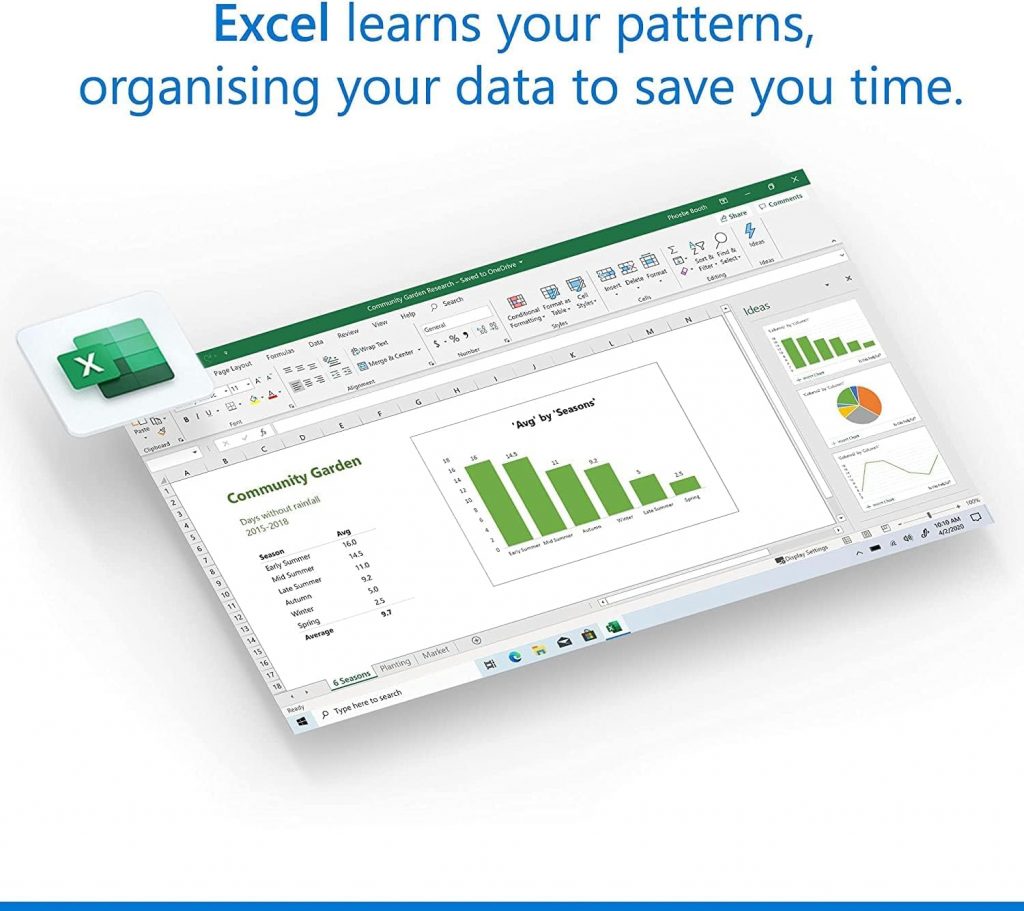 Microsoft Office Home & Business 2019 | Word, Excel, PowerPoint, Outlook | One-time purchase for 1 Mac | Instant Download