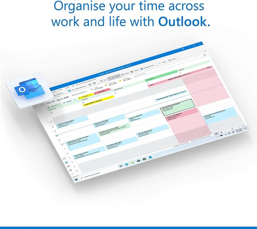 Microsoft Office Home & Business 2019 | Word, Excel, PowerPoint, Outlook | One-time purchase for 1 Mac | Instant Download